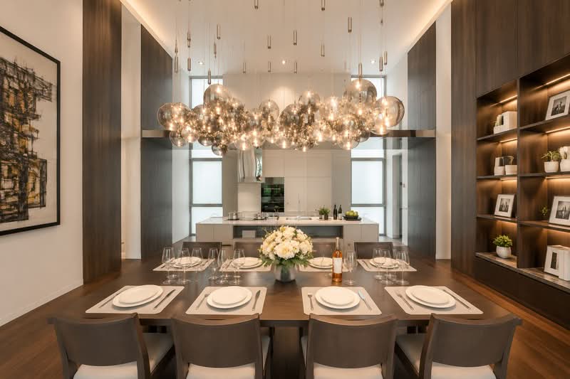 The Oliv @ Balmoral, 11C Balmoral Road, 4 Bedrooms, 3,337 sqft, Apartment For Sale, by John Lee, 500224838 - Dining Room - PropertyGuru.com.sg