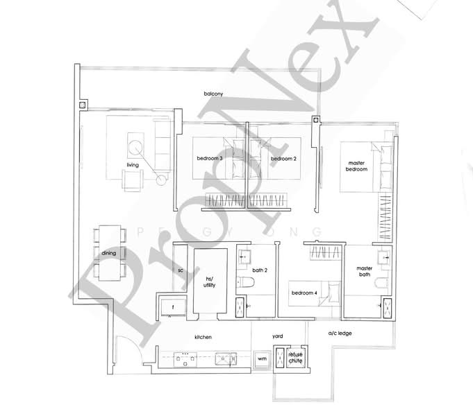 Heron bay, , 4 Bedrooms, 1,281 sqft, Executive Condominium For Sale, by Peggy Ong, 500224859 - PropertyGuru.com.sg