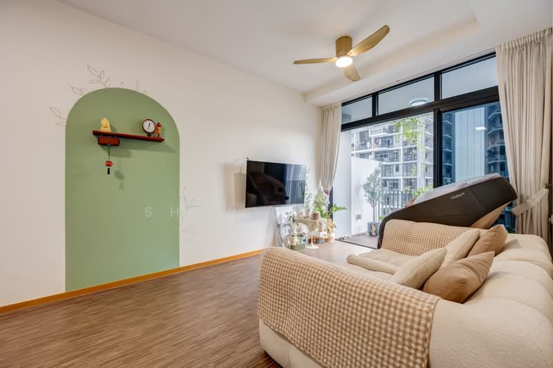 The Trilinq, 28A Jalan Lempeng, 3 Bedrooms, 915 sqft, Condominium For Sale, by Shawn Khoo, 500224864 - Living Room - PropertyGuru.com.sg