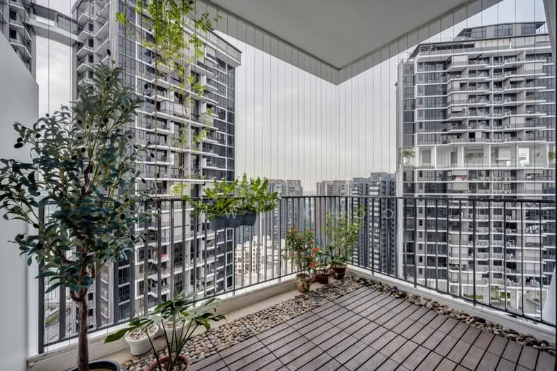 The Trilinq, 28A Jalan Lempeng, 3 Bedrooms, 915 sqft, Condominium For Sale, by Shawn Khoo, 500224864 - Balcony - PropertyGuru.com.sg