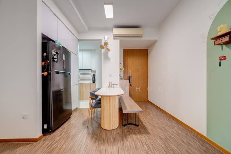 The Trilinq, 28A Jalan Lempeng, 3 Bedrooms, 915 sqft, Condominium For Sale, by Shawn Khoo, 500224864 - Dining Room - PropertyGuru.com.sg