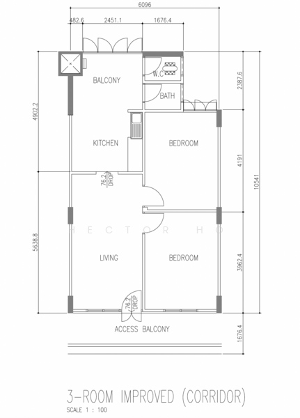 2 Hougang Avenue 3, 2 Hougang Avenue 3, 1 Bedroom, 635 sqft, HDB Flat For Sale, by Hector Ho, 500224880 - PropertyGuru.com.sg