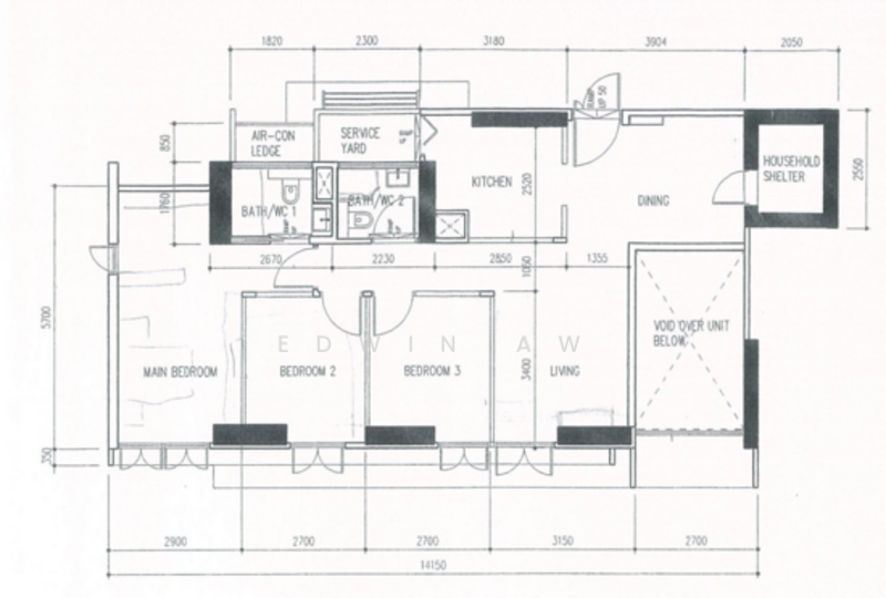 93 Dawson Road, 93 Dawson Road, Room Rental, 140 sqft, HDB Flat For Rent, by Edwin Aw, 500224905 - PropertyGuru.com.sg