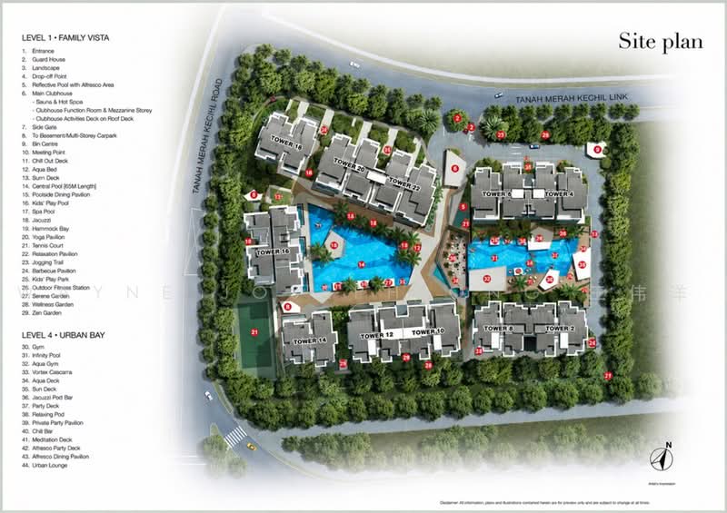 Urban Vista, 12 Tanah Merah Kechil Link, 1 Bedroom, 441 sqft, Condominium For Sale, by Wayne Joseph Ong 王伟洋, 500224920 - PropertyGuru.com.sg