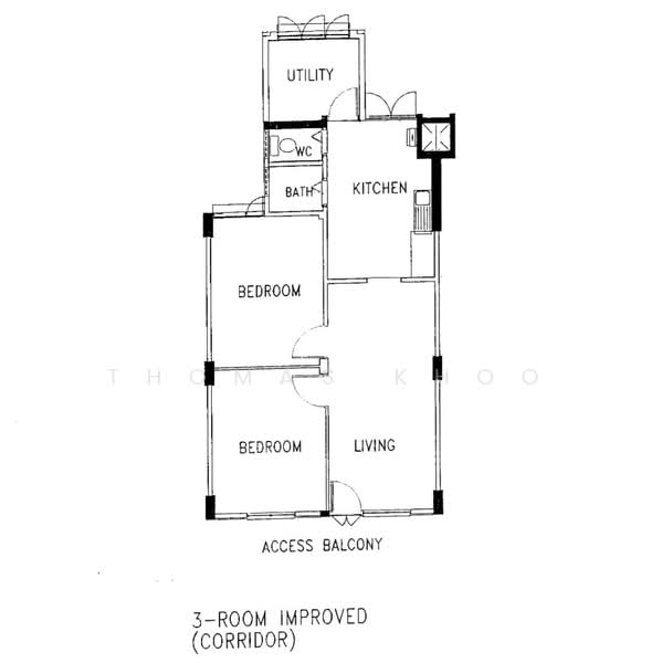 11 Upper Boon Keng Road, 11 Upper Boon Keng Road, Eunos / Geylang / Paya Lebar, 3 Bedrooms, 700 sqft, HDB Flat For Sale, by Thomas Khoo, 500224936 - PropertyGuru.com.sg