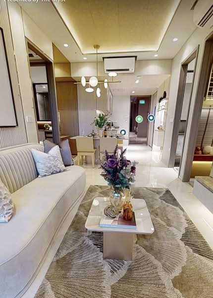The Myst, 800 Upper Bukit Timah Road, 2 Bedrooms, 700 sqft, Condominium For Sale, by Lee Yeen, 500224947 - Living Room - PropertyGuru.com.sg