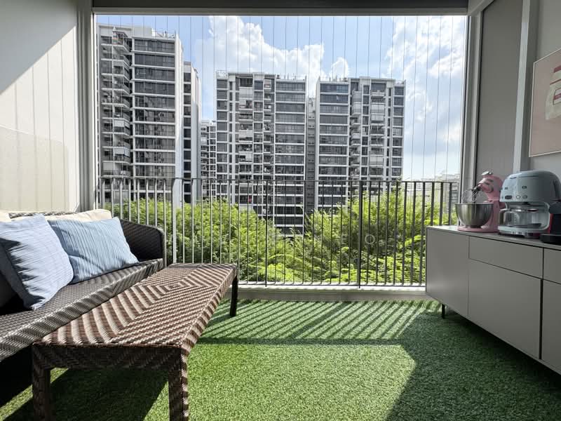 Ecopolitan, 128 Punggol Walk, 3 Bedrooms, 893 sqft, Executive Condominium For Sale, by Alvin Neo, 500224973 - Balcony - PropertyGuru.com.sg