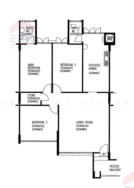 393 Yishun Avenue 6, 393 Yishun Avenue 6, 3 Bedrooms, 1,119 sqft, HDB Flat For Sale, by Daniel Wu Guohao, 500224999 - PropertyGuru.com.sg