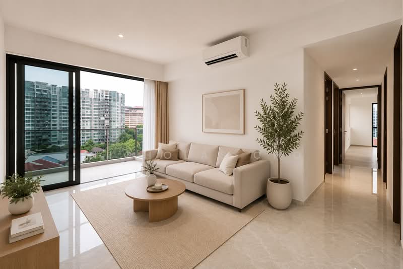 Bartley Vue, 8 Jalan Bunga Rampai, 3 Bedrooms, 947 sqft, Condominium For Sale, by Nicholas Cho, 500225001 - Living Room - PropertyGuru.com.sg