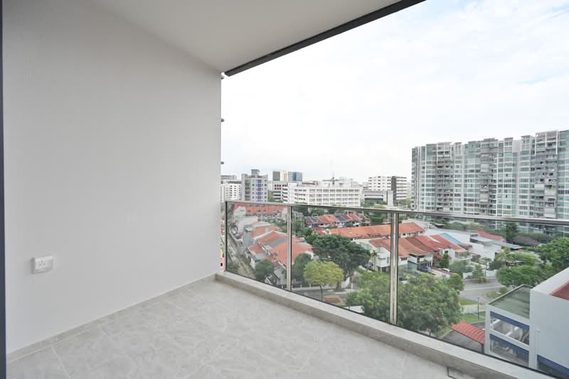 Bartley Vue, 8 Jalan Bunga Rampai, 3 Bedrooms, 947 sqft, Condominium For Sale, by Nicholas Cho, 500225001 - Balcony - PropertyGuru.com.sg