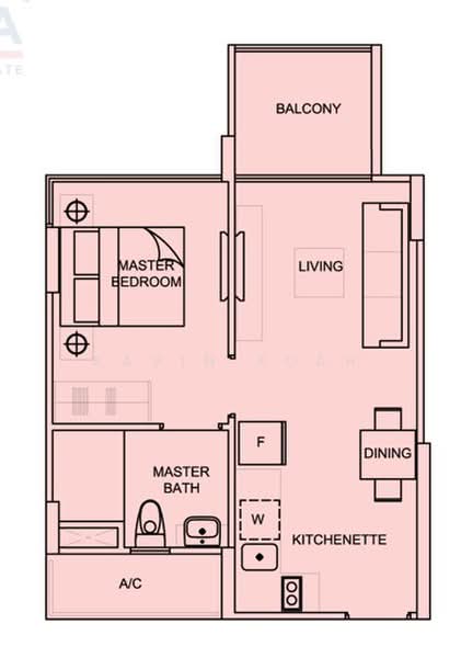 La Fiesta, 72 Sengkang Square, 1 Bedroom, 452 sqft, Condominium For Sale, by Kavin Kuah, 500225003 - PropertyGuru.com.sg