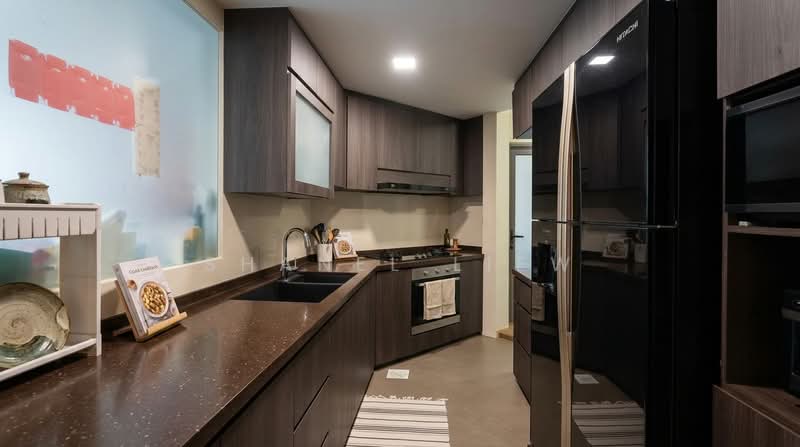 Compass Heights, 9 Sengkang Square, 3 Bedrooms, 1,249 sqft, Condominium For Sale, by Shanel Liew, 500225018 - Kitchen - PropertyGuru.com.sg