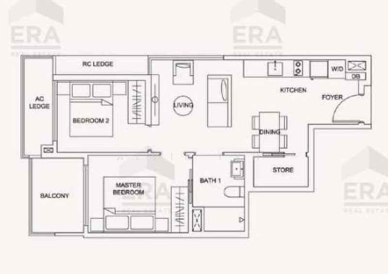 Urban Treasures, 205 Jalan Eunos, 2 Bedrooms, 646 sqft, Condominium For Sale, by Alvin Tyh, 500225019 - PropertyGuru.com.sg