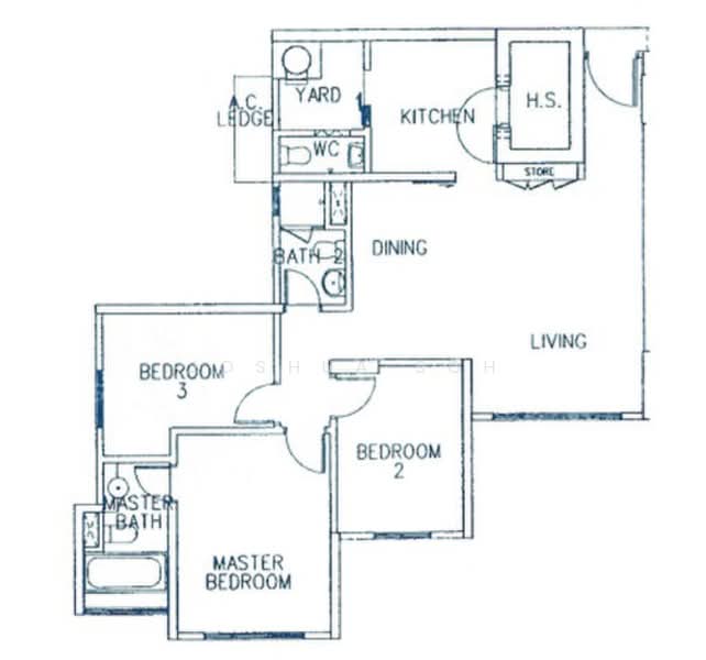 Casablanca, 21 Rosewood Drive, 3 Bedrooms, 1,119 sqft, Condominium For Sale, by Joshua Soh, 500225029 - PropertyGuru.com.sg