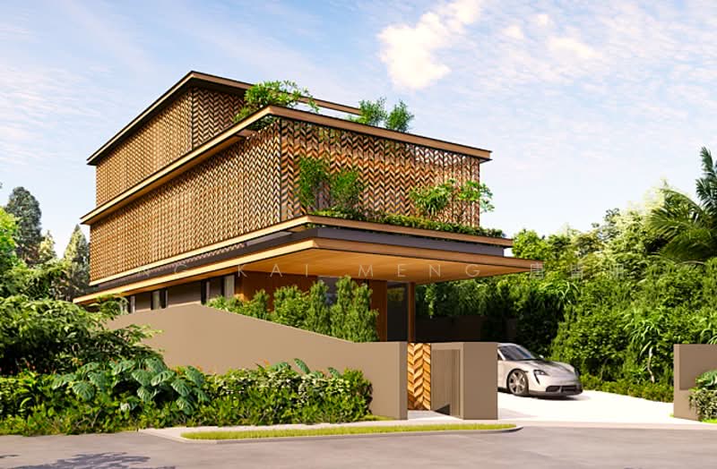 WOW !! NEW FH BUNGALOW @ KHEAM HOCK!! Lift, Pool, 1km SCGS, Stevens / Botanic Gdn MRT 9654.3774 TONG, 1-km SCGS Pri / Stevens, Botanic Gdns MRT, 5 Bedrooms, 9,462 sqft, Bungalow House For Sale, by Tong Kai Meng 唐皆明, 500225038 - Exterior - PropertyGuru.com.sg
