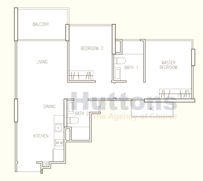 Hillion Residences, Jelebu Road, 2 Bedrooms, 710 sqft, Apartment For Rent, by Gates Lee, 500225055 - PropertyGuru.com.sg
