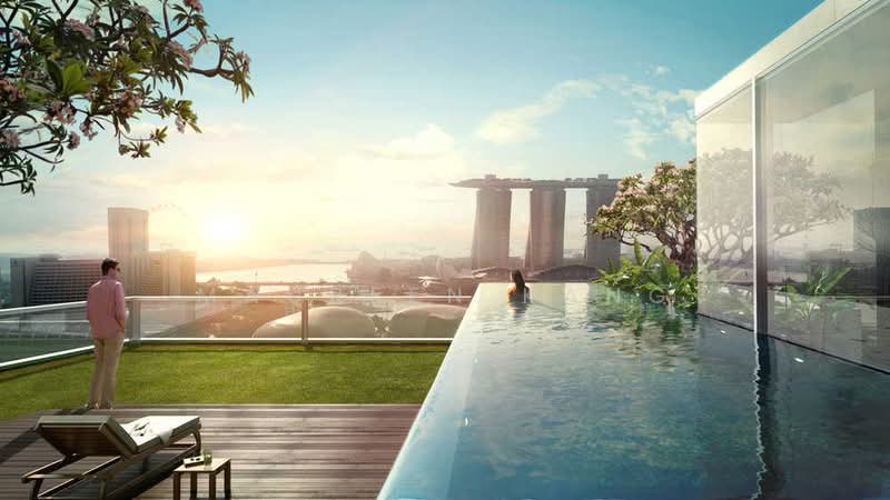 Eden Residences Capitol, 11 Stamford Road, 5 Bedrooms, 3,003 sqft, Condominium For Sale, by Maureen Kang, 500225076 - Pool - PropertyGuru.com.sg