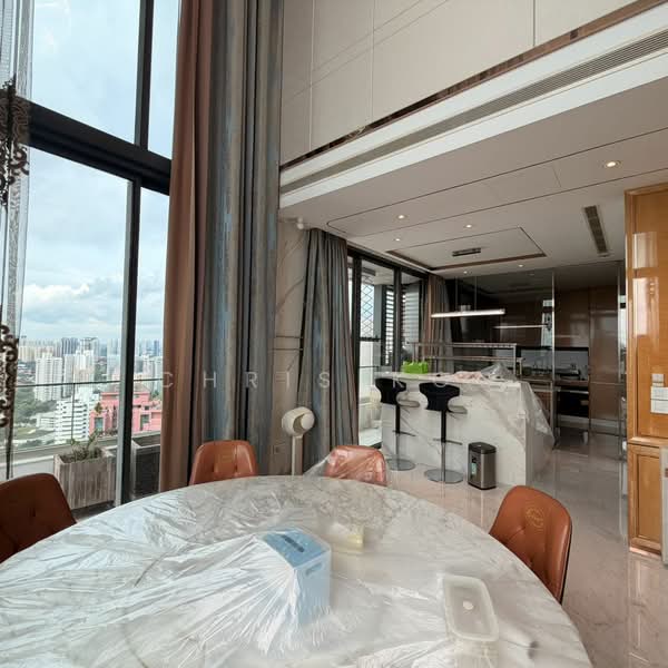 New Futura, 14 Leonie Hill Road, 4 Bedrooms, 2,691 sqft, Condominium For Rent, by Chris Koo, 500225092 - Dining Room - PropertyGuru.com.sg
