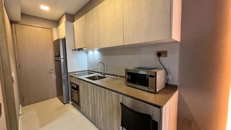High Park Residences, 27 Fernvale Road, Studio, 300 sqft, Condominium For Rent, by Benjamin Fan, 500225108 - Kitchen - PropertyGuru.com.sg