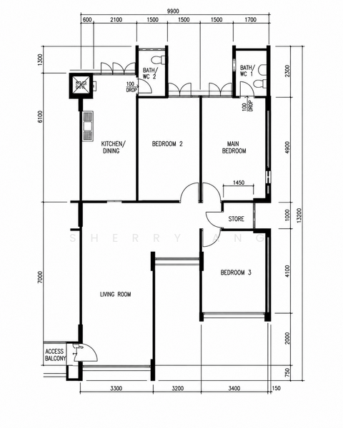 297 Tampines Street 22, 297 Tampines Street 22, 3 Bedrooms, 1,119 sqft, HDB Flat For Sale, by Sherry Ang, 500225113 - PropertyGuru.com.sg