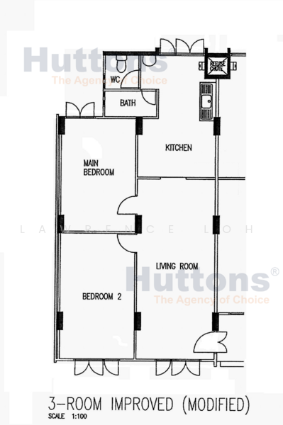 107 Serangoon North Avenue 1, 107 Serangoon North Avenue 1, 2 Bedrooms, 646 sqft, HDB Flat For Sale, by Lawrence Loh, 500225120 - PropertyGuru.com.sg