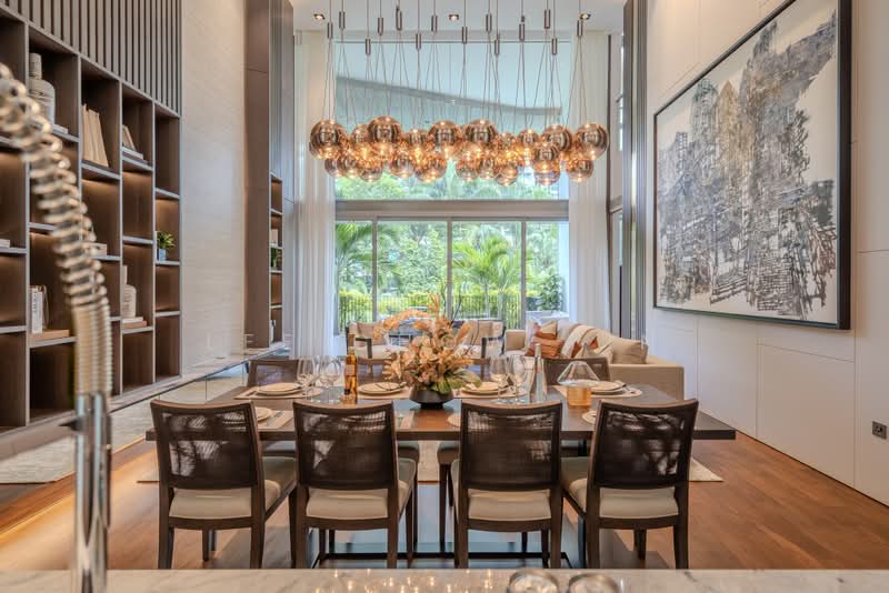 The Oliv @ Balmoral, 11C Balmoral Road, 4 Bedrooms, 3,337 sqft, Apartment For Sale, by Lee Chow Yin, 500225168 - Dining Room - PropertyGuru.com.sg