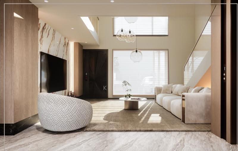 Brand New Terrace, 4 levels with Lift, 5 Bedrooms & 6 Bathrooms, opera estate - call Kim Yan 8130 3636 to view!, East Coast / Marine Parade, 5 Bedrooms, 4,260 sqft, Terraced House For Sale, by Kim Yan 金燕, 500225179 - Living Room - PropertyGuru.com.sg