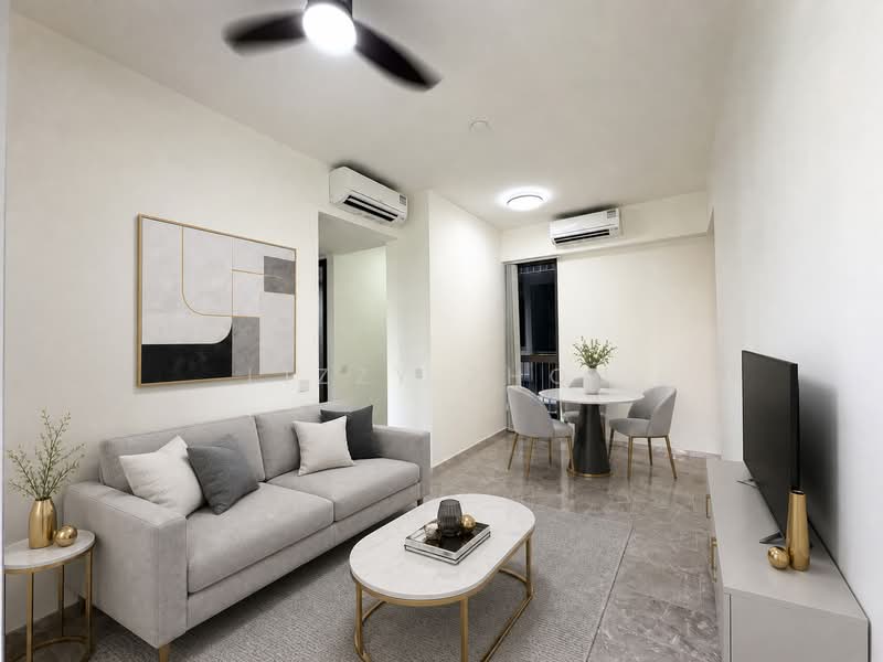 Forett at Bukit Timah, 38B Toh Tuck Road, 3 Bedrooms, 753 sqft, Condominium For Sale, by Lizzy Zhou, 500225180 - Living Room - PropertyGuru.com.sg