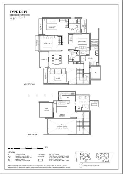 The Hillshore, 292 Pasir Panjang Rd, 4 Bedrooms, 1,668 sqft, Condominium For Sale, by Karen Low, 500225247 - B2 PH - PropertyGuru.com.sg