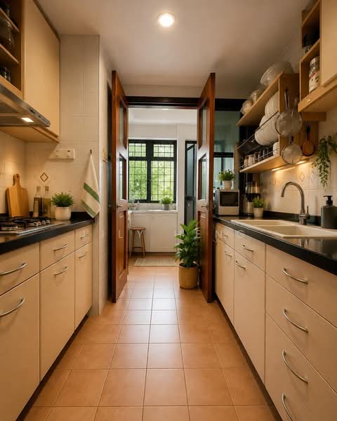 The Florida, 76 Hougang Avenue 7, 3 Bedrooms, 1,798 sqft, Condominium For Sale, by Lily Heng, 500225265 - Kitchen - PropertyGuru.com.sg
