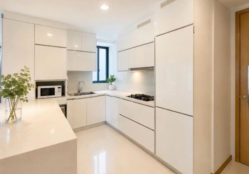 Soleil @ Sinaran, 6 Sinaran Drive, 2 Bedrooms, 958 sqft, Condominium For Sale, by Teo Alice, 500225288 - Kitchen - PropertyGuru.com.sg