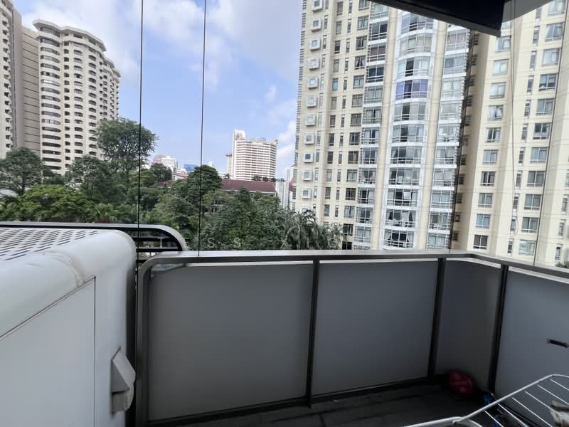 The Scotts Tower, 38 Scotts Road, Studio, 646 sqft, Condominium For Rent, by Tess Xiong, 500225295 - Balcony - PropertyGuru.com.sg