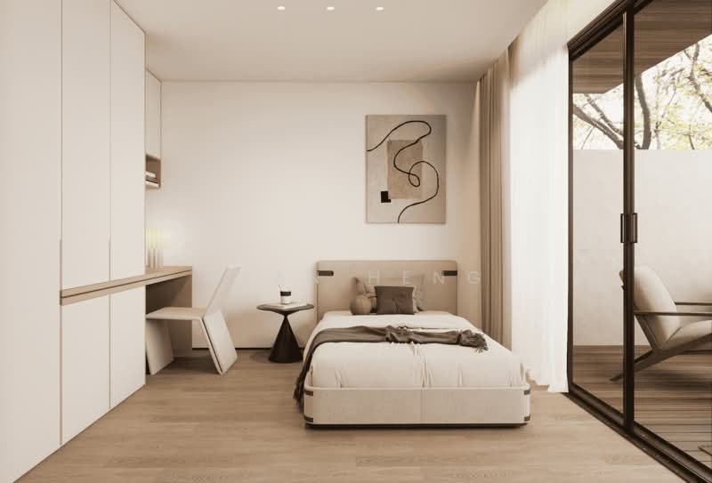 TOP Soon - Good Buy Brand New- 2.5-Sty w Mezzanine & Lift - 4,263 sqft, , 5 Bedrooms, 4,263 sqft, Terraced House For Sale, by Ryan Heng, 500225302 - Bedroom - PropertyGuru.com.sg