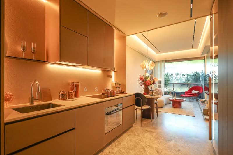 W Residences Marina View - Singapore, 22 Marina View, 2 Bedrooms, 710 sqft, Condominium For Sale, by Jason Oh, 500225307 - Kitchen - PropertyGuru.com.sg