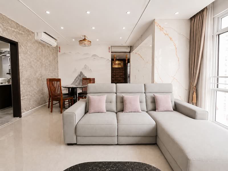 Casablanca, 27 Rosewood Drive, 3 Bedrooms, 1,119 sqft, Condominium For Sale, by Joey Tan, 500225326 - Living Room - PropertyGuru.com.sg
