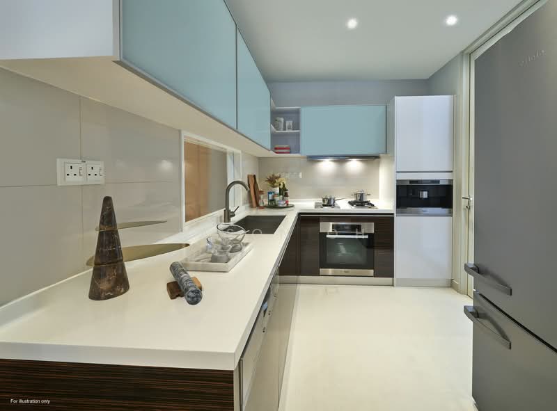 W Residences Marina View - Singapore, 22 Marina View, 4 Bedrooms, 2,250 sqft, Condominium For Sale, by Jason Oh, 500225327 - Kitchen - PropertyGuru.com.sg
