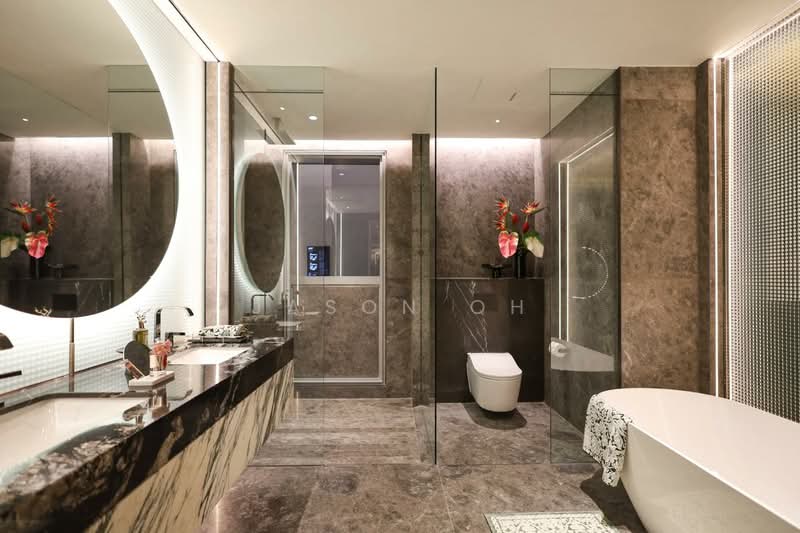W Residences Marina View - Singapore, 22 Marina View, 5 Bedrooms, 2,809 sqft, Condominium For Sale, by Jason Oh, 500225344 - Bathroom - PropertyGuru.com.sg