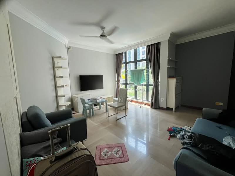 East Meadows, 30 Tanah Merah Kechil Road, 3 Bedrooms, 1,195 sqft, Condominium For Rent, by Jayson Yap, 500225351 - Living Room - PropertyGuru.com.sg