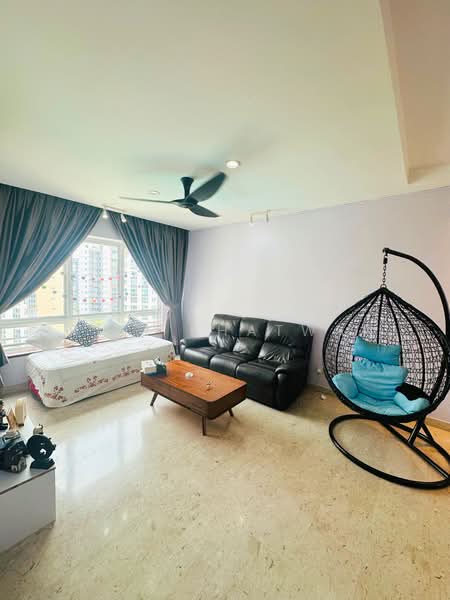 The Tropica, 53 Tampines Avenue 1, 3 Bedrooms, 1,236 sqft, Condominium For Rent, by Priti Khatwani, 500225378 - Living Room - PropertyGuru.com.sg