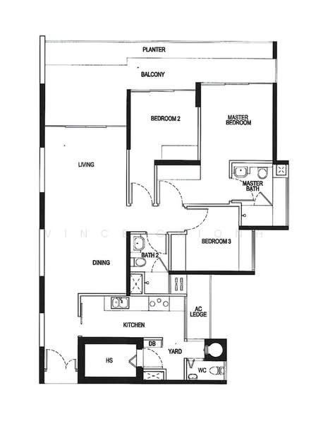 The Estuary @ Yishun, 1 Yishun Avenue 1, 3 Bedrooms, 1,302 sqft, Condominium For Rent, by Vince Chionh, 500225384 - PropertyGuru.com.sg