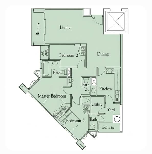 Hillbrooks, 88 Hillview Avenue, 3 Bedrooms, 1,130 sqft, Condominium For Rent, by SK Lam, 500225389 - PropertyGuru.com.sg