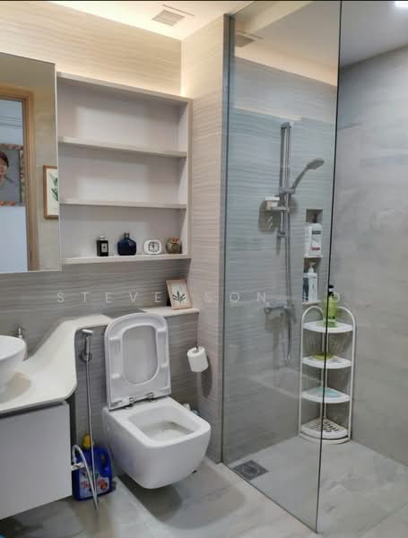 High Park Residences, 31 Fernvale Road, 1 Bedroom, 452 sqft, Condominium For Rent, by Stevenson Ho, 500225418 - Bathroom - PropertyGuru.com.sg