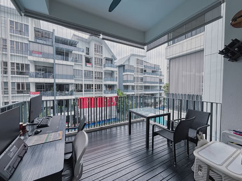 The Waterline, 167 Poh Huat Road West, 3 Bedrooms, 1,238 sqft, Condominium For Sale, by Xinyi Ho 何欣倚, 500225422 - Balcony - PropertyGuru.com.sg