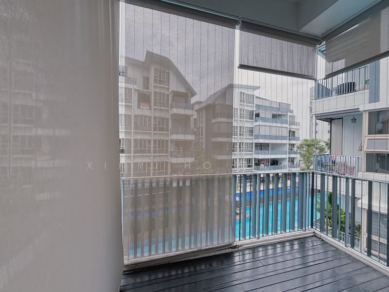The Waterline, 167 Poh Huat Road West, 3 Bedrooms, 1,238 sqft, Condominium For Sale, by Xinyi Ho 何欣倚, 500225422 - Balcony - PropertyGuru.com.sg