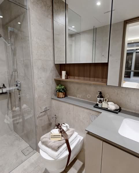 Norwood Grand, , 3 Bedrooms, 872 sqft, Condominium For Rent, by Sarah Wong, 500225466 - Bathroom - PropertyGuru.com.sg