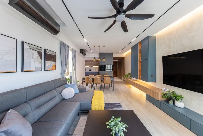 Rivervale Crest, 9 Rivervale Crescent, 3 Bedrooms, 1,195 sqft, Condominium For Sale, by Maisie Ng, 500225474 - Living Room - PropertyGuru.com.sg
