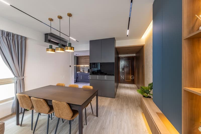 Rivervale Crest, 9 Rivervale Crescent, 3 Bedrooms, 1,195 sqft, Condominium For Sale, by Maisie Ng, 500225474 - Dining Room - PropertyGuru.com.sg