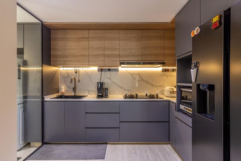 Rivervale Crest, 9 Rivervale Crescent, 3 Bedrooms, 1,195 sqft, Condominium For Sale, by Maisie Ng, 500225474 - Kitchen - PropertyGuru.com.sg