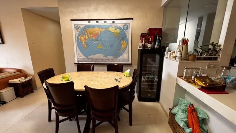 The Quartz, 55 Compassvale Bow, 3 Bedrooms, 1,141 sqft, Condominium For Rent, by Eldrick Mak, 500225503 - Dining Room - PropertyGuru.com.sg