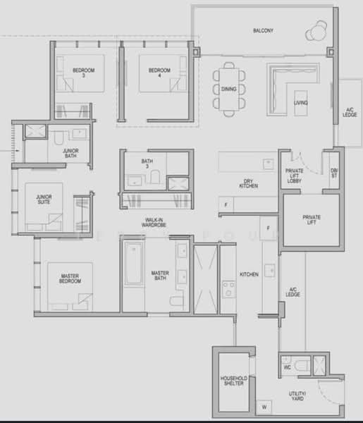 Kopar At Newton, 4 Makeway Avenue, 4 Bedrooms, 1,603 sqft, Condominium For Sale, by Terry Pour, 500225504 - PropertyGuru.com.sg